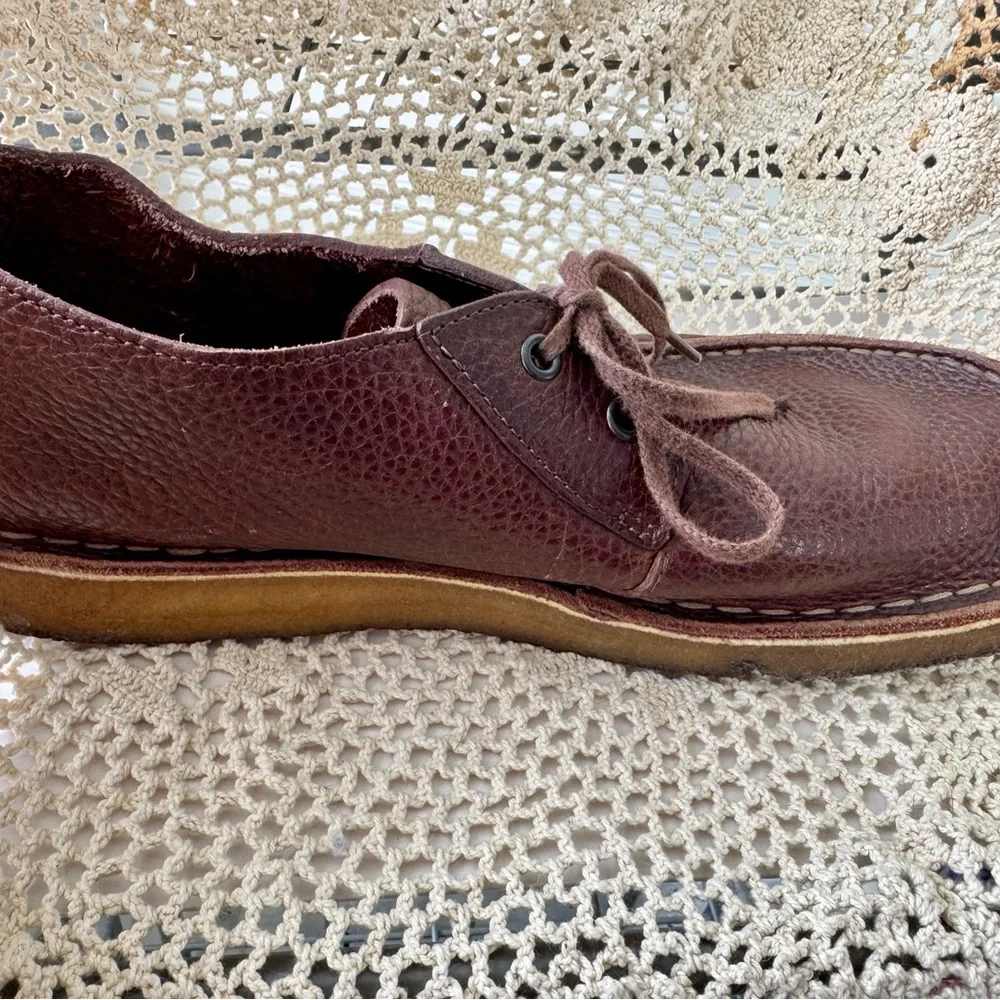 Clarks Originals Brown Leather Trek Shoes